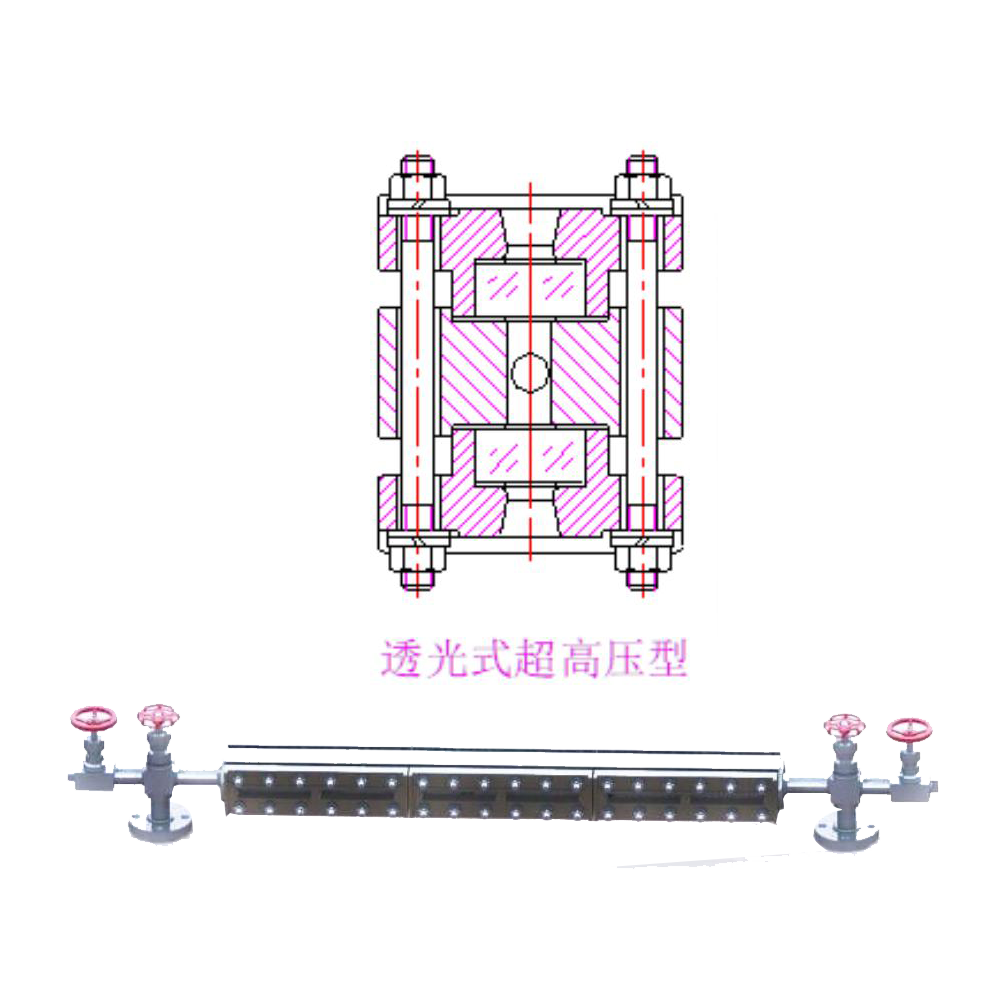 超高壓單色玻璃板液位計(jì)